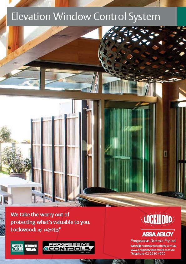 Elevation Electric Window Control System Progressive Controls